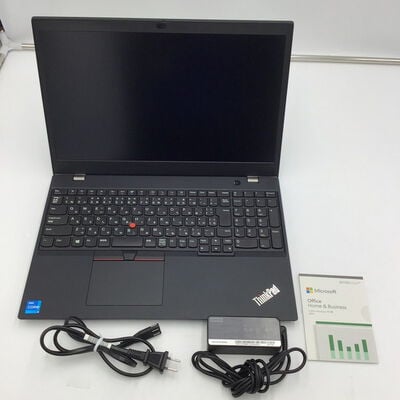 【白山FM松任店】中古  LENOVO ThinkPad L15 Gen2 (INTEL Core i5-1135G7 2.4GHz/16GB/SSD256GB/-/オンボード/15.6/1920x1080/Wi-Fi/WEBCAM/W11P/Microsoft Office Home and Business 2024) 185514 
