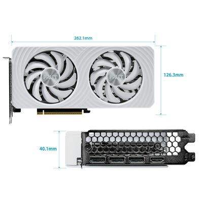 Palit  NE7506TU19P1-GB2062M (GeForce RTX 5060 Ti White OC 8GB) 