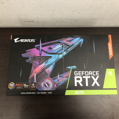 【福山ココローズ店】中古  GIGABYTE GV-N3070AORUS M-8GD (RTX3070 8G) 143897 