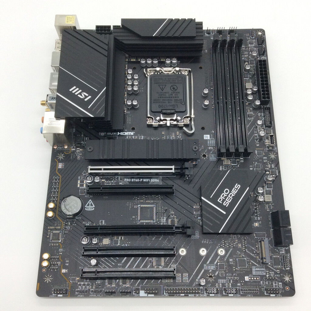 中古 MSI PRO B760-P WIFI DDR4/TW (B760 1700 ATX DDR4) 1300007830