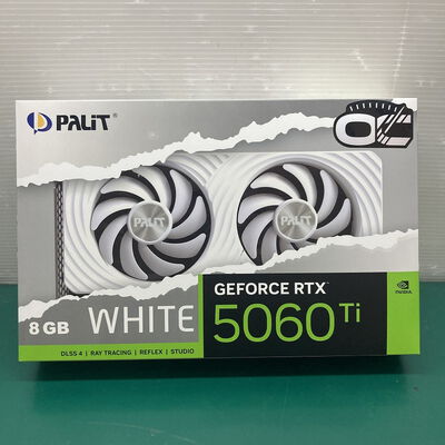 【浦添城間店(沖縄)】中古  Palit NE7506TU19P1-GB2062M (RTX5060Ti 8GB WHITE OC) 188962 