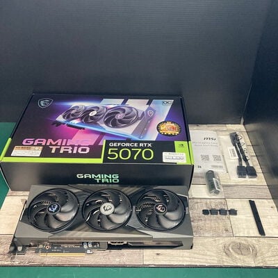 【広島店】中古  MSI GeForce RTX 5070 12G GAMING TRIO OC (RTX5070 12G) 176908 