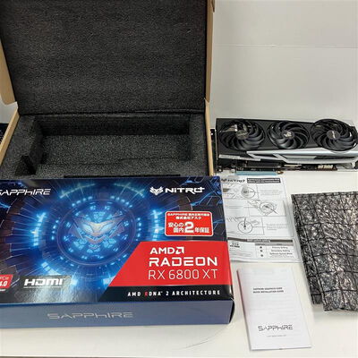 【仙台店】中古  SAPPHIRE 11304-02-20G (NITRO+ RX6800XT 16GB OC) 144262 