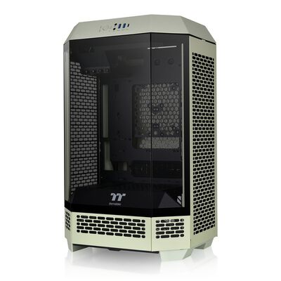 Thermaltake  The Tower 300 Matcha Green CA-1Y4-00SEWN-00 (MicroATX ガラス マッチャグリーン) 