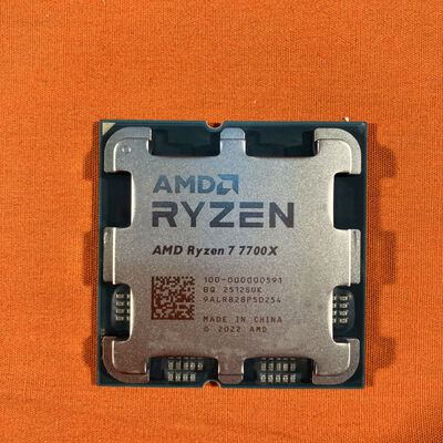 【なんば店】中古  AMD Ryzen 7 7700X (AM5/4.5GHz/40M/C8/T16/105W 152463 