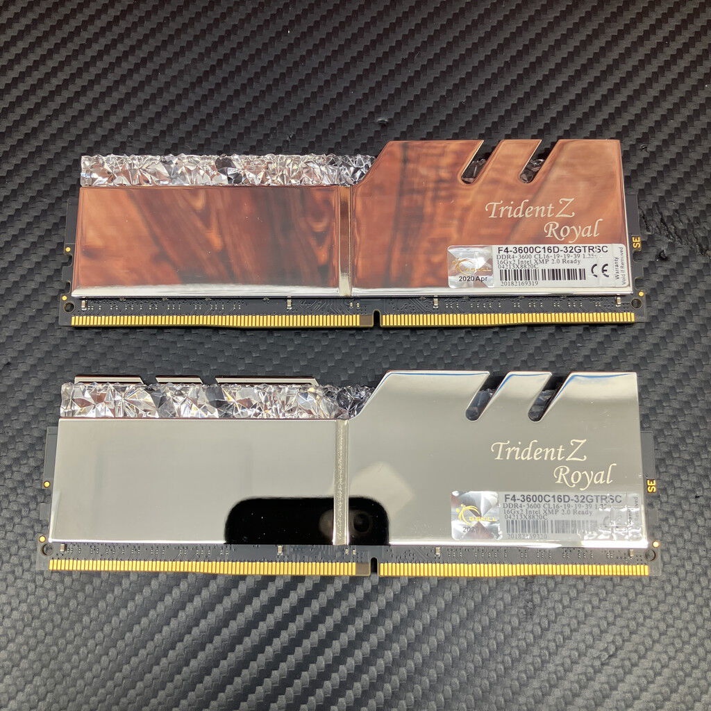 中古 G.Skill F4-3600C16D-32GTRSC(DDR4 PC4-28800 16GB 2枚組
