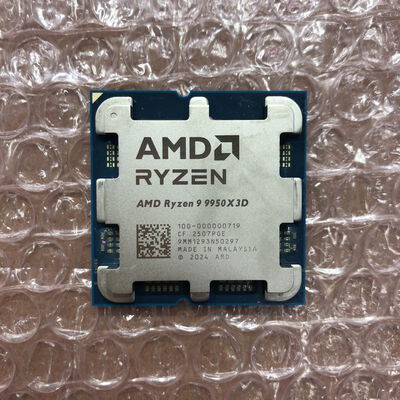【宮崎恒久店】中古  AMD Ryzen 9 9950X3D (AM5/4.3GHz/144M/C16/T32/170W) 1460025693 
