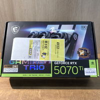 中古  MSI GeForce RTX 5070 Ti 16G GAMING TRIO OC 4740001166 