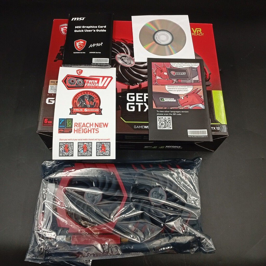 MSI GTX 1060 GAMING X 6G【中古】 Amazon.com: MSI GAMING GeForce GTX 1060 6GB GDRR5 192-bit HDCP