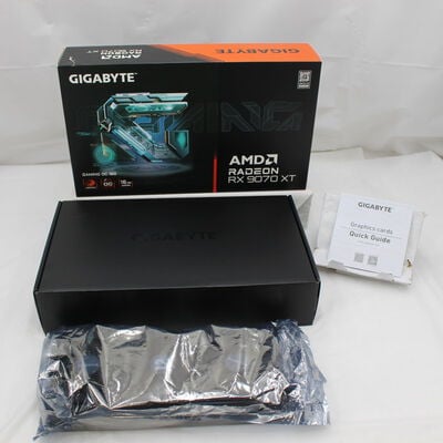 【通販センター】中古  GIGABYTE GV-R9070XTGAMING OC-16GD (RX9070XT 16G) 176942 