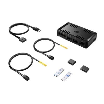Corsair  COMMANDER DUO Lighting and Fan Controller - ARGB and iCUE LINK Hybrid (CL-9011141-WW) 