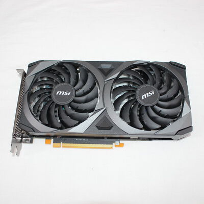 中古  MSI GeForce RTX 3060 Ti VENTUS 2X 8G OCV1 LHR（RTX 3060 Ti 8GB） 3480033262 