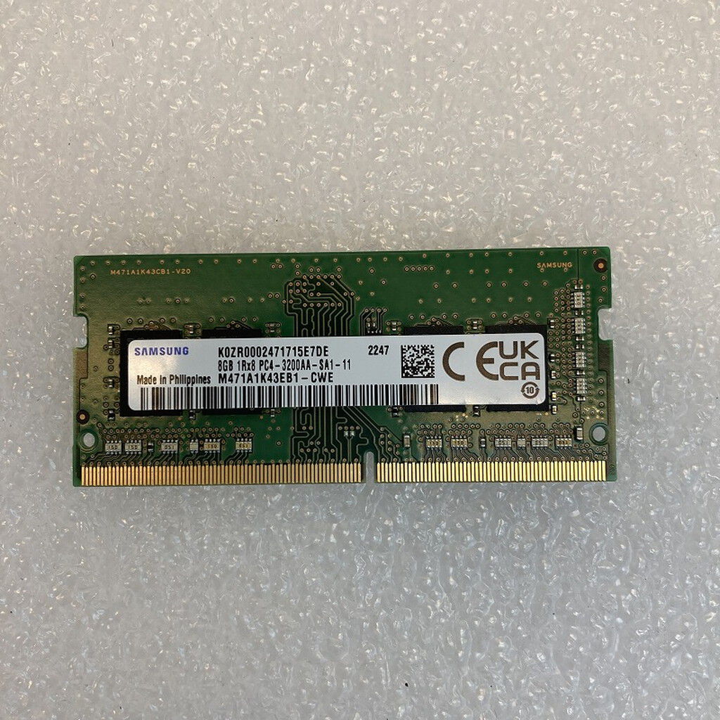 中古 PC4-25600 8GB ノート用(DDR4-3200) 158771 （374936