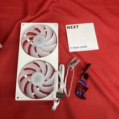 【千葉店】中古  NZXT RF-U24HF-W1(F240 RGB CORE WH 240mm PWM RGB) 3250006663 