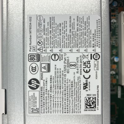 【秋葉原本店】中古  HP　ELITE DESK(i5 12500/16GB/SSD128GB/HDD500GB/W11P) 3410015213 
