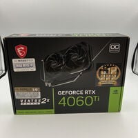 中古  MSI GeForce RTX 4060 Ti VENTUS 2X BLACK 8G OC (RTX4060Ti 8GB) 158559 