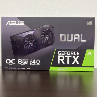 【長野稲里店】中古  ASUS DUAL-RTX3060TI-O8G-V2 (RTX3060Ti 8GB) 175522 
