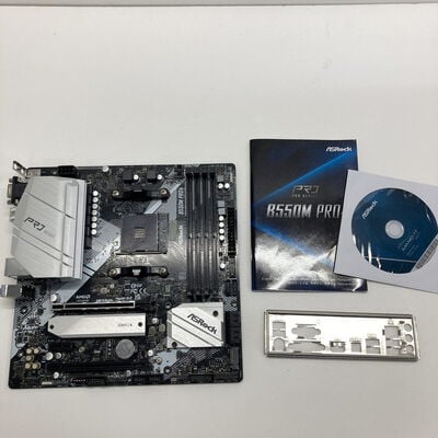 【神戸・三宮店】中古  ASRock B550M Pro4 (B550 AM4 mATX DDR4) 142938 