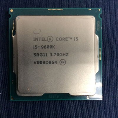 【川崎店】中古  INTEL Core i5-9600K (1151/3.70GHz/9M/C6/T6) 138480 