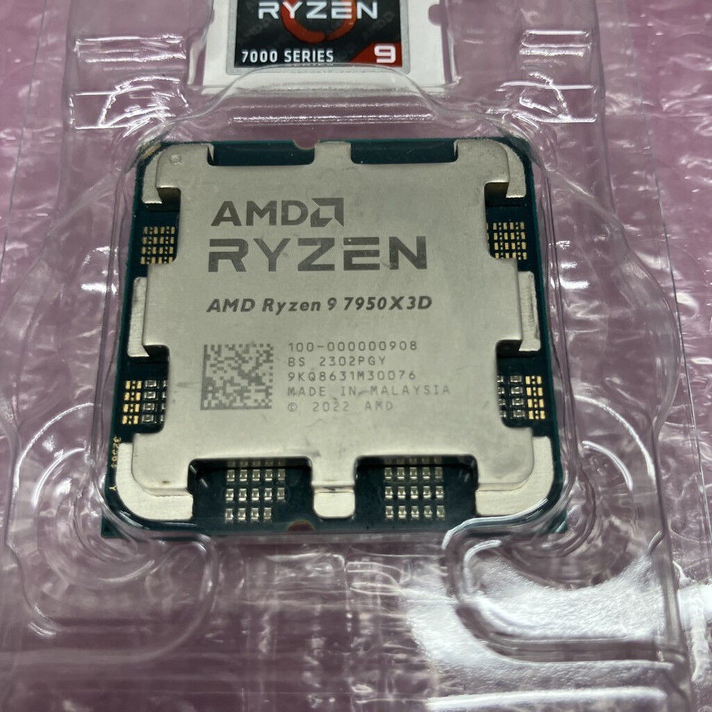 中古 AMD Ryzen 9 7950X3D (AM5/4.2/144M/C16/T32/120W) 156788