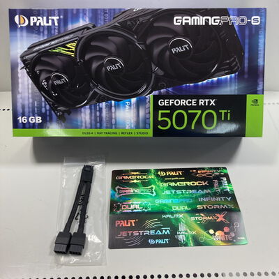 【大宮店】中古  Palit NE7507T019T2-GB2031A (RTX5070Ti GamingPro 16GB) 176552 