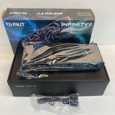 【京都店】中古  Palit NE75070019K9-GB2050S (RTX5070 12GB Infinity 3) 188943 