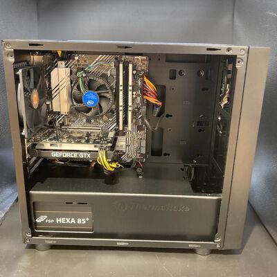【宇都宮鶴田店】中古  自作パソコン(i5 10400/16GB/SSD500GB/GTX1650/W11H) 5280000678 