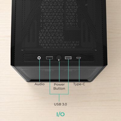 MONTECH  TEN Black (MicroATX ブラック) 