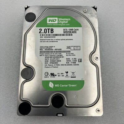 【新潟店】中古  各社 3.5インチ HDD 2TB SATA （デスクトップ用） 121849 