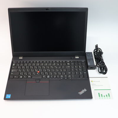 【札幌店】中古  LENOVO ThinkPad L15 Gen2 (INTEL Core i5-1135G7 2.4GHz/16GB/SSD256GB/-/オンボード/15.6/1920x1080/Wi-Fi/WEBCAM/W11P/Microsoft Office Home and Business 2024) 185479 