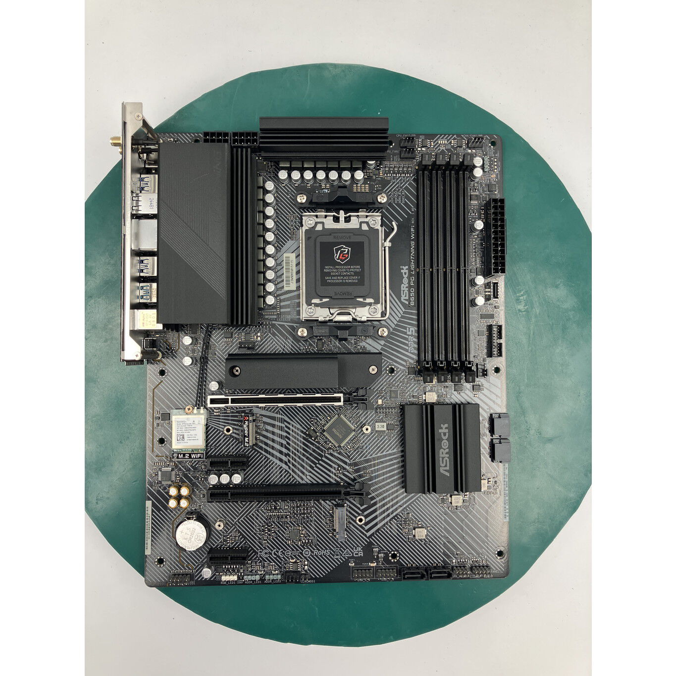 中古 ASRock B650 PG Lightning WiFi (B650 AM5 ATX DDR5