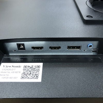 【宮崎恒久店】中古  Viewsonic VX2428J2-7 (23.8"W 2H1DP IPS 240Hz) 5160000946 