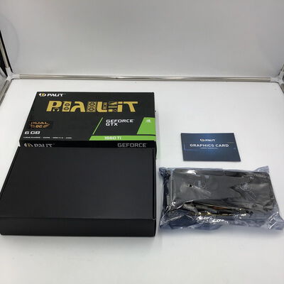 【白山FM松任店】中古  Palit NE6166TS18J9-1160A (GTX1660Ti 6GB Dual OC) 192444 