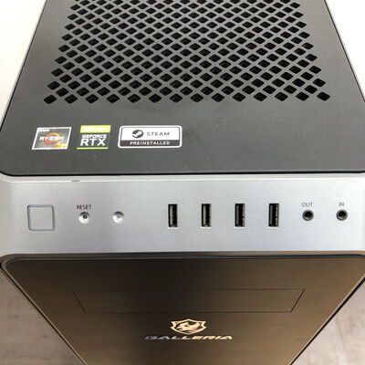 【福山ココローズ店】中古  THIRDWAVE GALLERIA XA7R-R37(Ryzen 7 3700X/48GB/SSD512GB/HDD2TB/RTX3070/W11H) 5090000555 