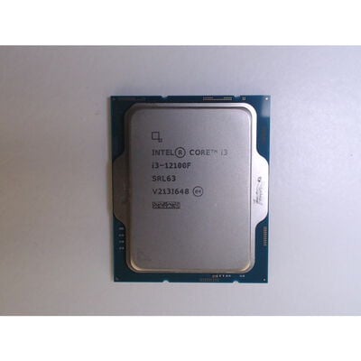 【前橋ｲﾝﾀｰｱｶﾏﾙ店】中古  INTEL Core i3 12100F  (1700/3.3G/12M/C4/T8) 148617 