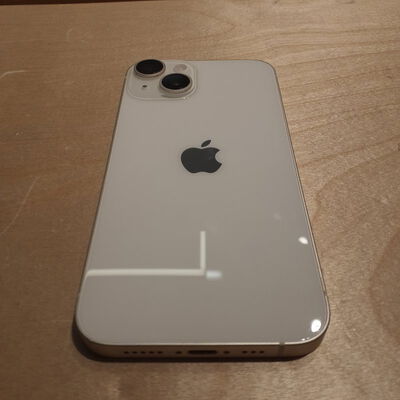 【鹿児島店】中古  【docomo版SIMフリー】Apple iPhone14 6.1インチ 128GB (スターライト) MPUQ3J/A 154870 