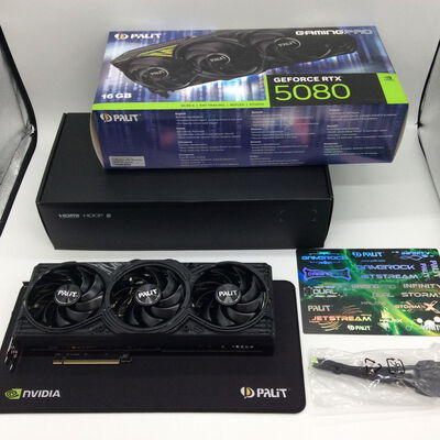【浜松店】中古  Palit NE75080019T2-GB2031A (RTX5080 GamingPro 16GB) 176534 
