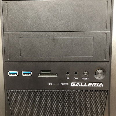 【福山ココローズ店】中古  GALLERIA XT(i7 8700K/16GB/SSD1TB/HDD2TB/GTX1660/W10H) 5090000598 