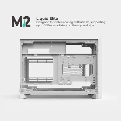 MONTECH  TEN White (MicroATX ホワイト) 