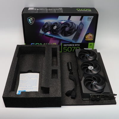 【札幌店】中古  MSI GeForce RTX 5070 12G GAMING TRIO OC (RTX5070 12G) 176908 