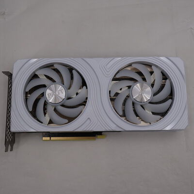【通販センター】中古  Palit RTX 4060 Ti WHITE 8GBNE6406T019P1-1048L (RTX4060Ti 8GB) 200672 