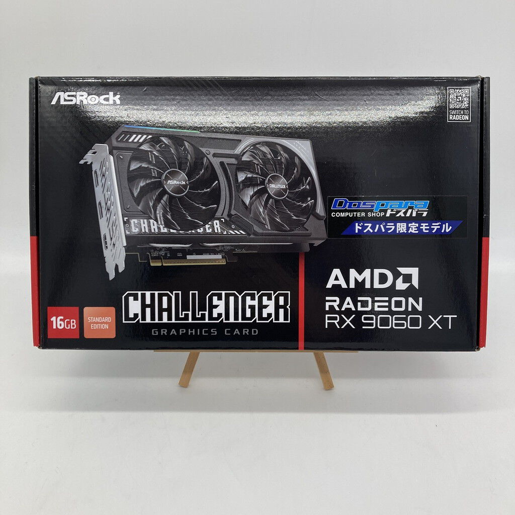 中古 ASRock RX9060XT CL 16G (RX9060XT Challenger 16GB) 188998