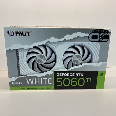 【京都店】中古  Palit NE7506TU19P1-GB2062M (RTX5060Ti 8GB WHITE OC) 188962 