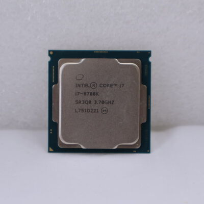 【通販センター】中古  INTEL Core i7 8700K (1151/3.70GHz/12M/C6/T12) 136197 