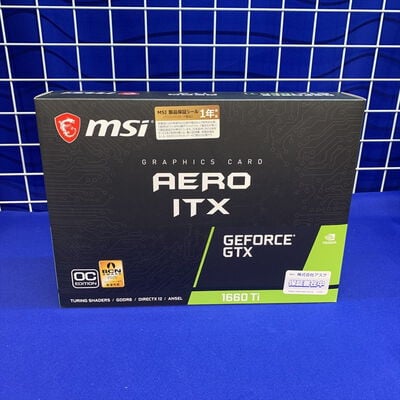 【横浜駅前店】中古  MSI GeForce GTX 1660 Ti AERO ITX 6G OC(GTX1660Ti) 139073 