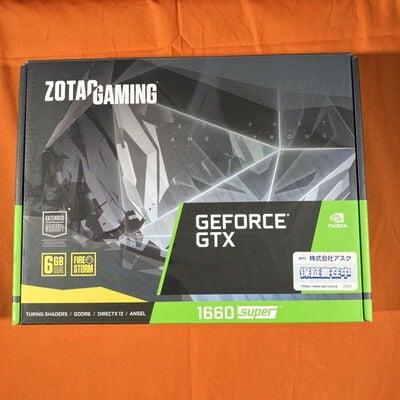 【なんば店】中古  ZOTAC ZT-T16620F-10L (GTX1660 SUPER Twin Fan) 141210 