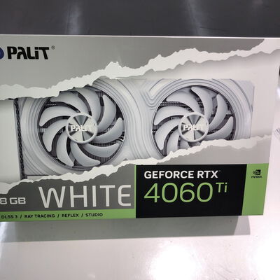 【姫路店】中古  Palit NE6406T019P1-1048L(RTX4060Ti WHITE 8G) 175561 