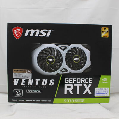 【通販センター】中古  MSI GeForce RTX 2070 SUPER VENTUS GP（RTX2070SUPER 8GB） 3480039731 