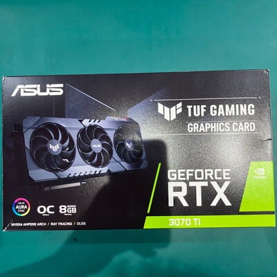 【鹿児島店】中古  ASUS TUF-RTX3070TI-O8G-GAMING (RTX3070Ti 8GB) 146268 