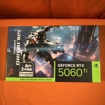 【なんば店】中古  玄人志向 GG-RTX5060Ti-E16GB/OC/DF (RTX5060Ti 16G) 178243 